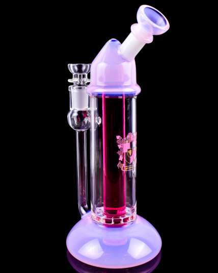 Phoenix Star Glycerin Beaker Bong - Pink