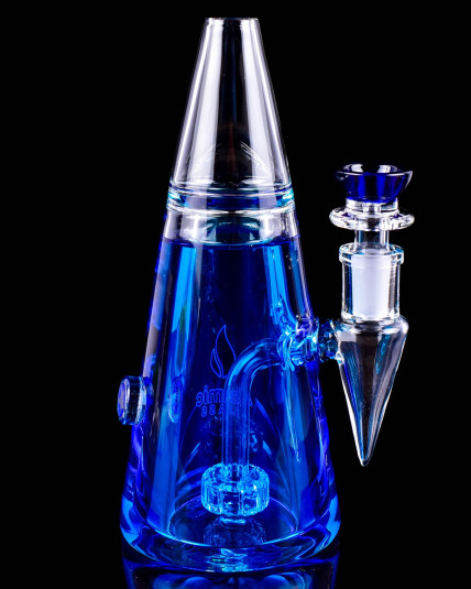 Atomic Glass - Glycerin Pyramid Beaker Bong