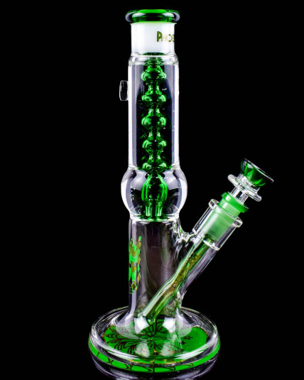 Phoenix Star Concave Glycerin Beaker Bong - Green
