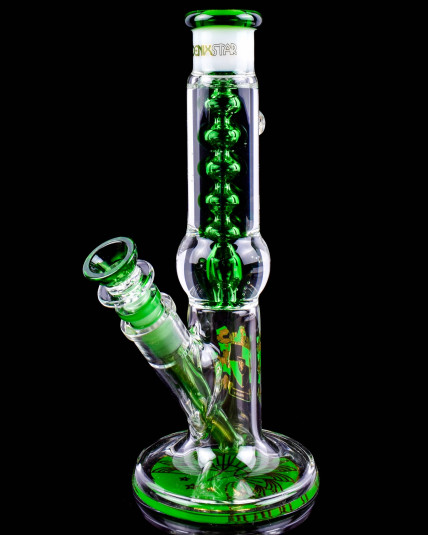 Phoenix Star Concave Glycerin Beaker Bong - Green