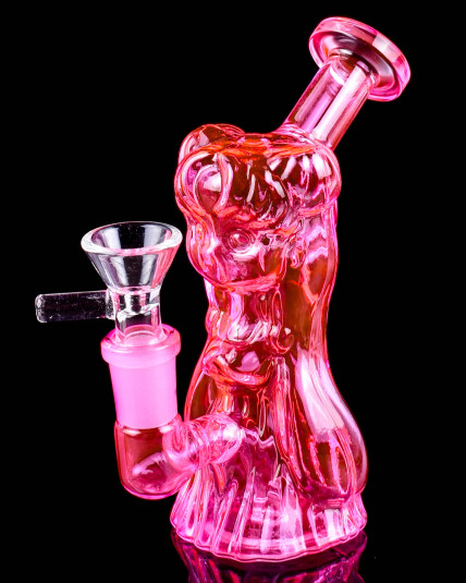 Shroomie Girl Bong - Pink