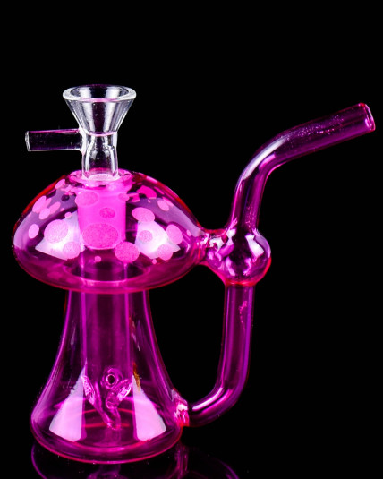 Cute Wonderland Mushroom Bong - Pink