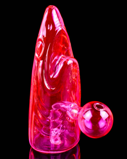 Baby Shark Dab Rig Bong Oil Burner - Pink