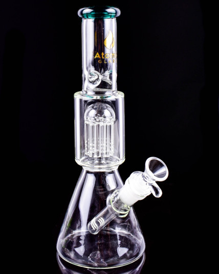 Atomic Glass - Crystal Tree Perc Beaker Bong