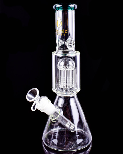 Atomic Glass - Crystal Tree Perc Beaker Bong