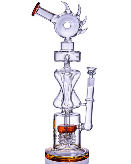 Chamber's of Smoke - Lookah® - 17" Alien 5-Arm Tree Perc Bong