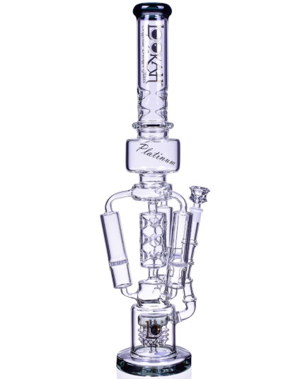 The Imperial - Lookah® - 23" Sprinkler Perc to Triple Honeycomb Chamber Bong