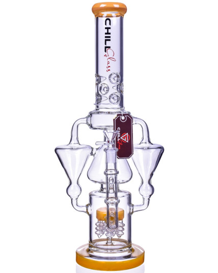 The Artifact - Chill Glass - 18" Triple Conical Chamber Design