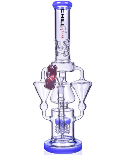 The Artifact - Chill Glass - 18" Triple Conical Chamber Design