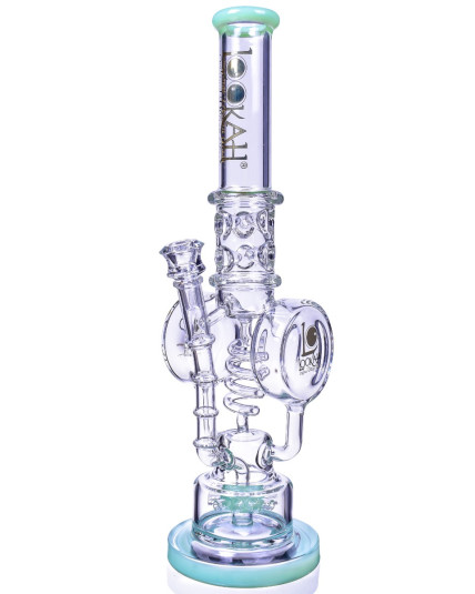 Lookah® - 18" Disc Tower Of Filtration Recycler Bong