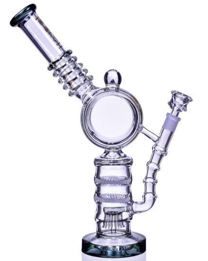 The Colosseum - 15" Lookah® Donut Recycler Bong
