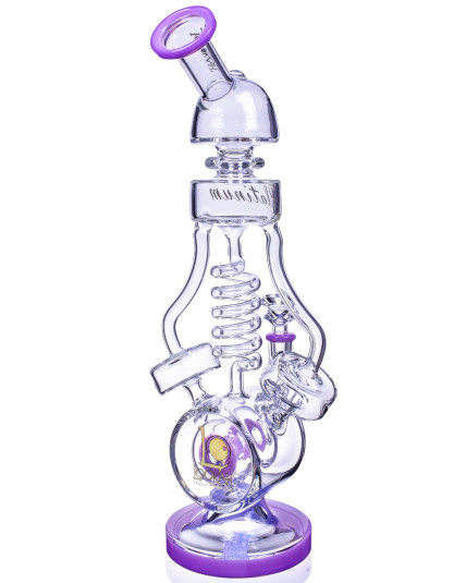 Lookah® - 15" Double Barrel Recycler UFO Bong