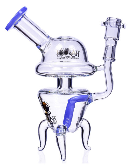Among Us - 9" Lookah® UFO Dab Rig Smoking Glass Water Pipe Bong