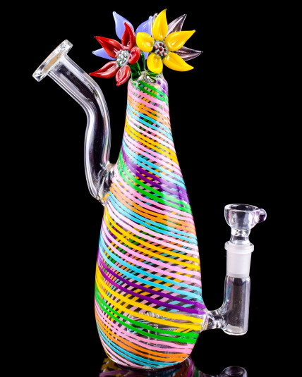 Blossom Rainbow Vase Bong