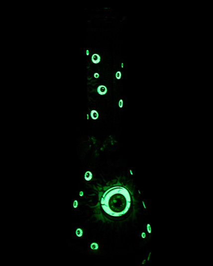 Eyedelic Glow In The Dark Beaker Bong