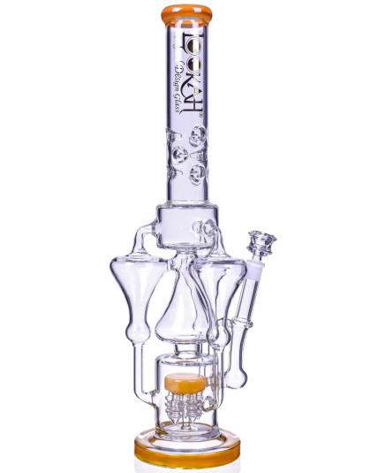 The Nordic Artifact - Lookah® - 21" Triple Tornado Chamber with Electric Sprinkler Perc