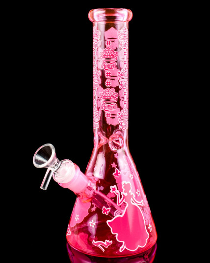 Royal Puff Pink Beaker Bong