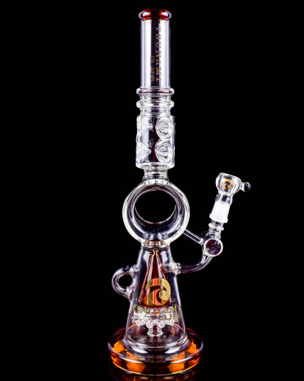 Tsunami Glass Donut Sprinkler Bong