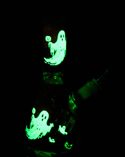 Haunted Boo Glow Beaker Bong