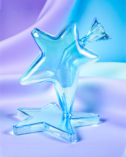 Aurora Star Bong - Blue