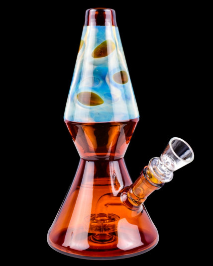 The Nostalgia - Colorful Lava Lamp Bong