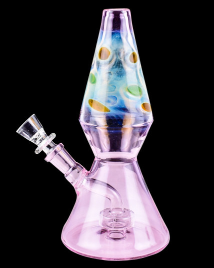 The Nostalgia - Colorful Lava Lamp Bong