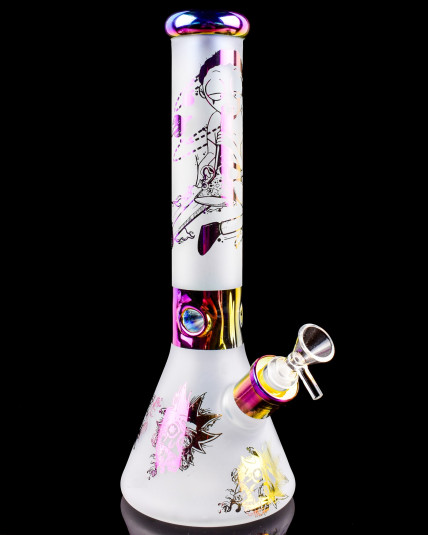 Interdimensional Rip Rick & Morty Beaker Bong
