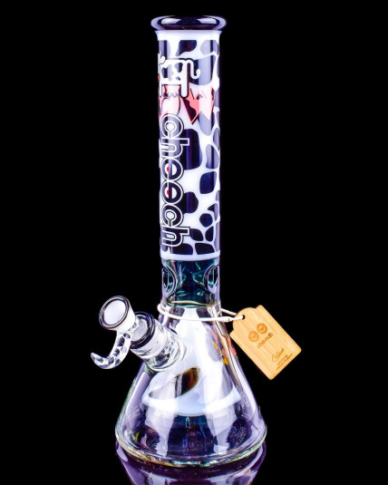 Got Milk - Cheech Glass™ 13" Got Milk? Cow Print Beaker In Beaker Bong