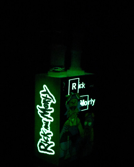 Portal Potion - Rick & Morty Juice Box Bong/Dab Rig