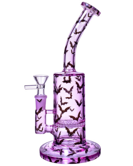 Vampire Kiss Honeycomb Perc Pink Bong