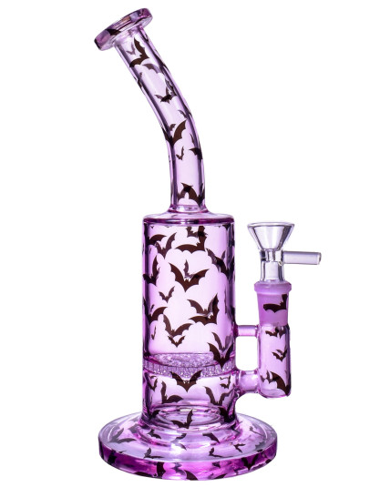 Vampire Kiss Honeycomb Perc Pink Bong