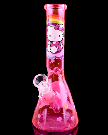 Cute Kitty Beaker Bong