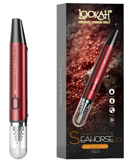 Lookah Seahorse 2.0 Wax Pen - Red