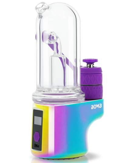 Bomb Erig Aerix - Portable Electric Dab Rig - Rainbow