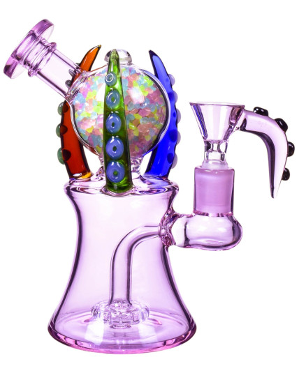 Candy Kraken Glow In The Dark Bong - Pink