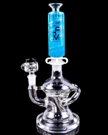 Krave Glass - Dual Chamber Glycerin Recycler Bong