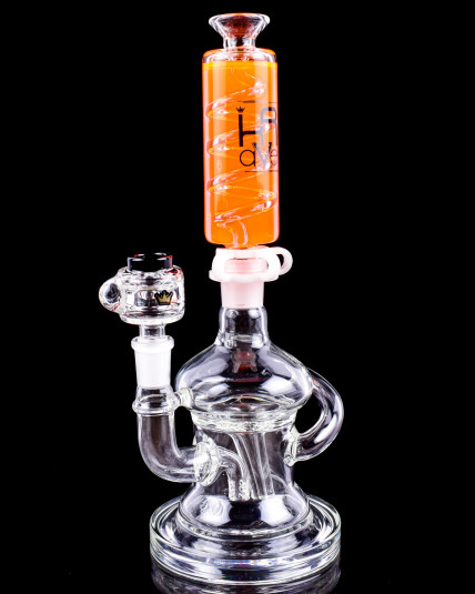 Krave Glass - Dual Chamber Glycerin Recycler Bong -  One-of-One SmokeDay Limited Drop