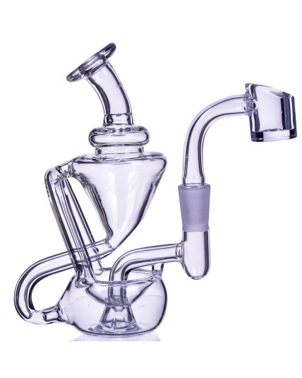 Formula Rossa - 3 Arm Concave Designed Recycler Bong Dab Rig