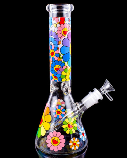 Happy Daisy Beaker Bong