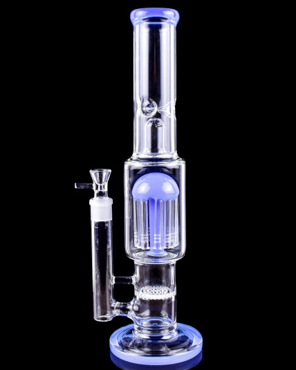 Rocket Pod - 15" Straight Tree to Honeycomb Perc Bong