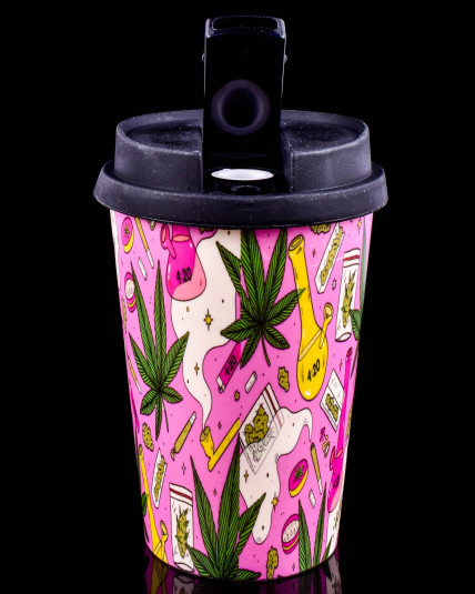 Pink Kush Dreams Coffee Cup Bong