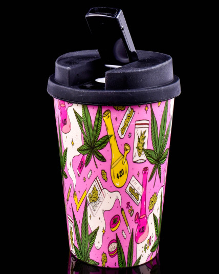 Pink Kush Dreams Coffee Cup Bong
