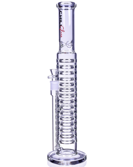 The Invasion - Chill Glass - 19" Straight Infinite Disc Bong