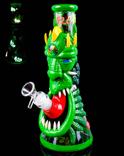 Toxic Beast Glow In The Dark Monster Bong