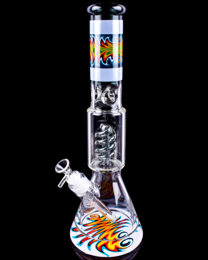 HypnoTwist - 17" Super Thick Wigwag Tube Beaker Bong