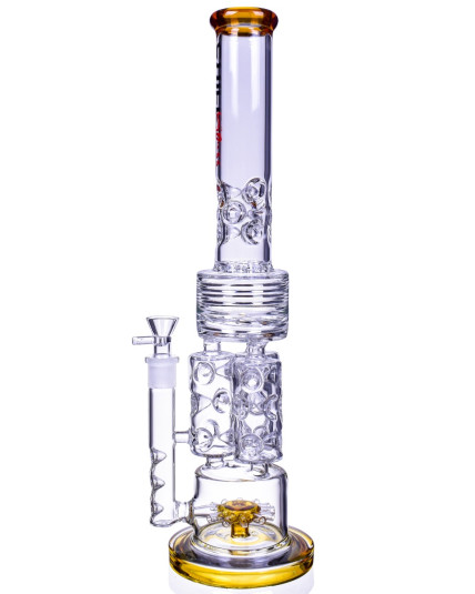 The Topaz - 20" Chill Glass Premium Series Sprinkler Bong