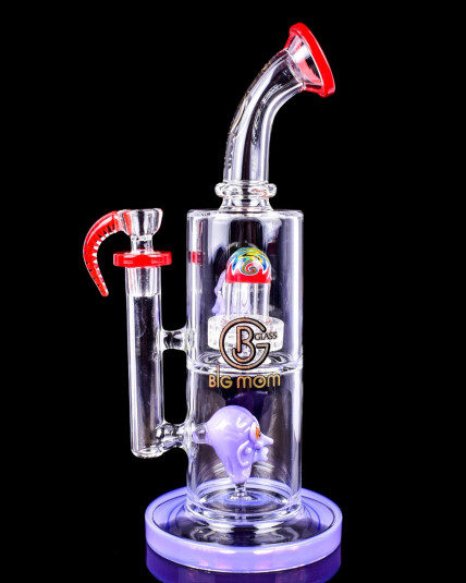 The Lucifer - 12" Big Mom Purple Alien Bong