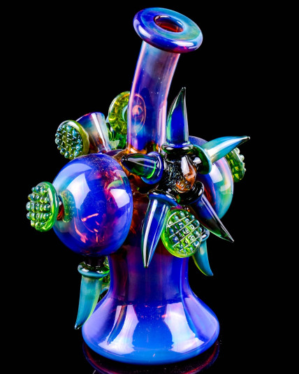 Fumed Hydra Horn Beaker Bong - Limited Edition