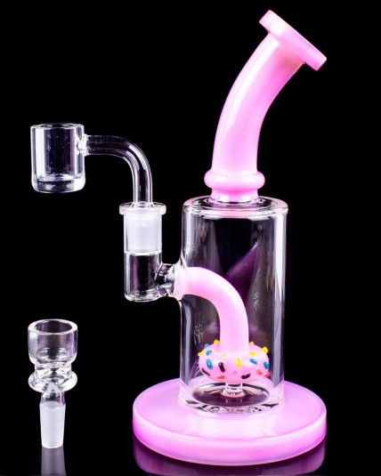 8" Donut Showerhead Perc Bongs