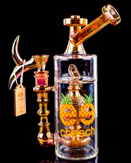 Cheech Glass - Pineapple Twist Fumed Bong